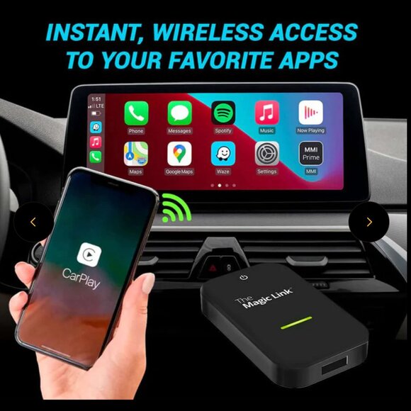 MagicLink Wireless CarPlay Adapter for iPhone - Picture 4 of 8